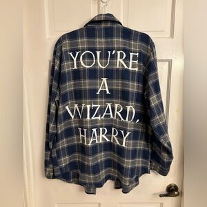 Harry Potter flannel. Women’s XL